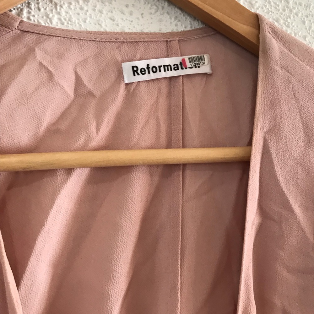 *SOLD* Reformation Winslow Wrap Dress - Picture 7 of 13